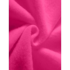 Women's CALVIN Letter Print Hooded Sweatshirt - Oversized Kangaroo Pocket & Drawstring Hood, Cozy Fall Winter Sweater with White CALVIN Logo, Casual Pullover (Machine Washable) for Casual Attire